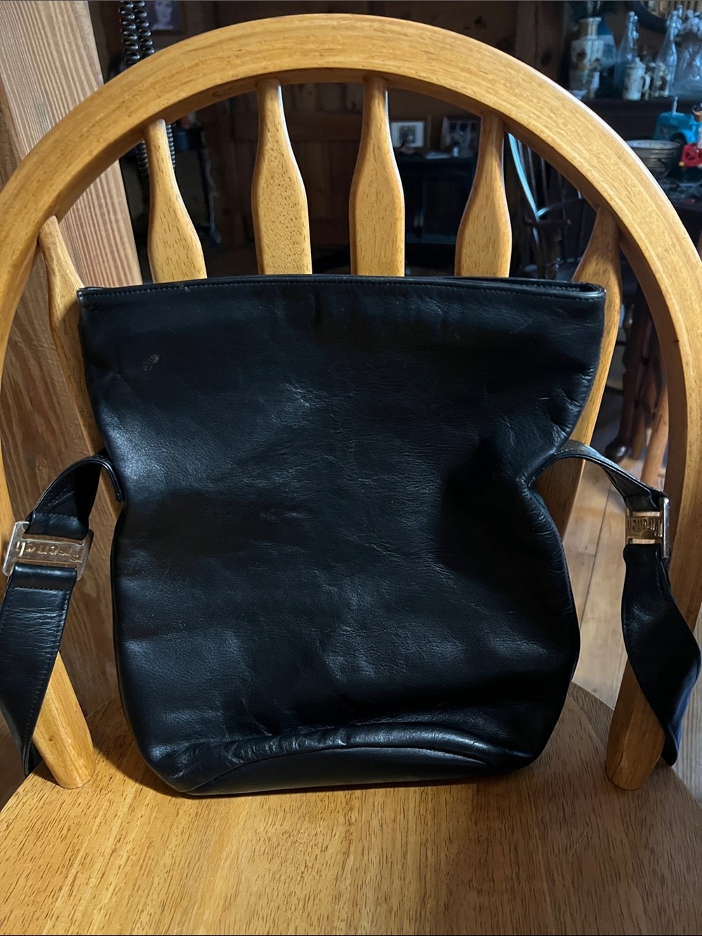 RARE! Vintage French Luggage Company Tote Crossbody Bag - Classic Minimalist